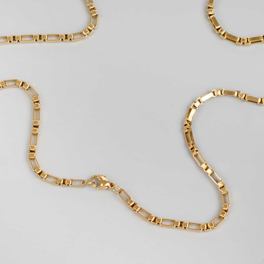 Elite Link 18K Gold Plated Chain - Image 2