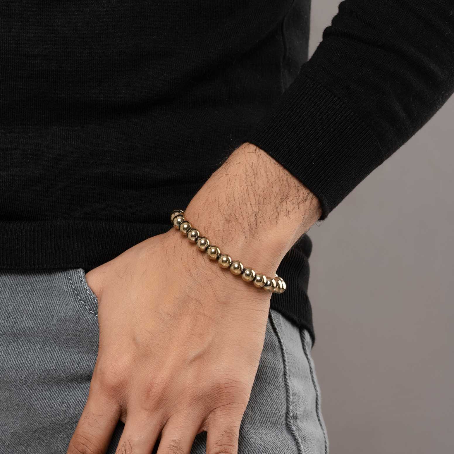 Gold Hematite Bracelet - Image 3
