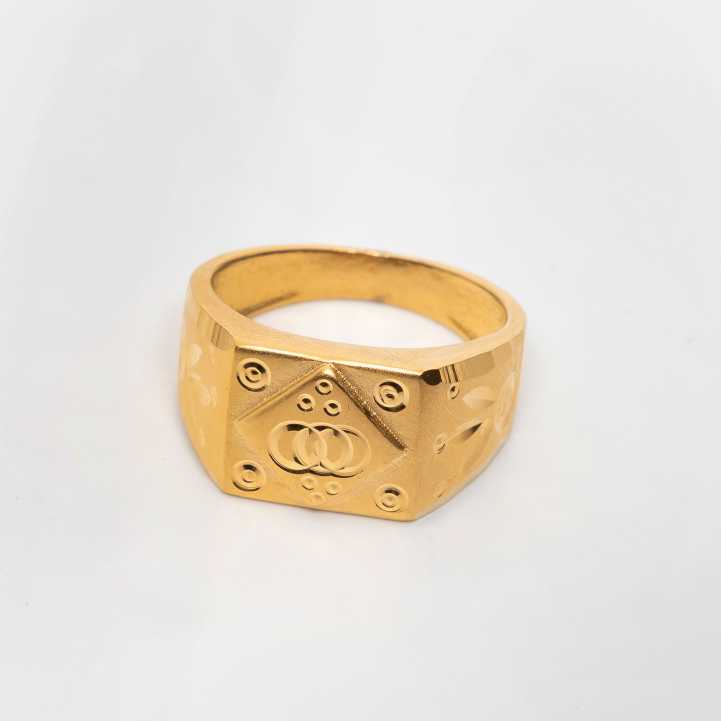 Golden Emblem Ring - Image 2