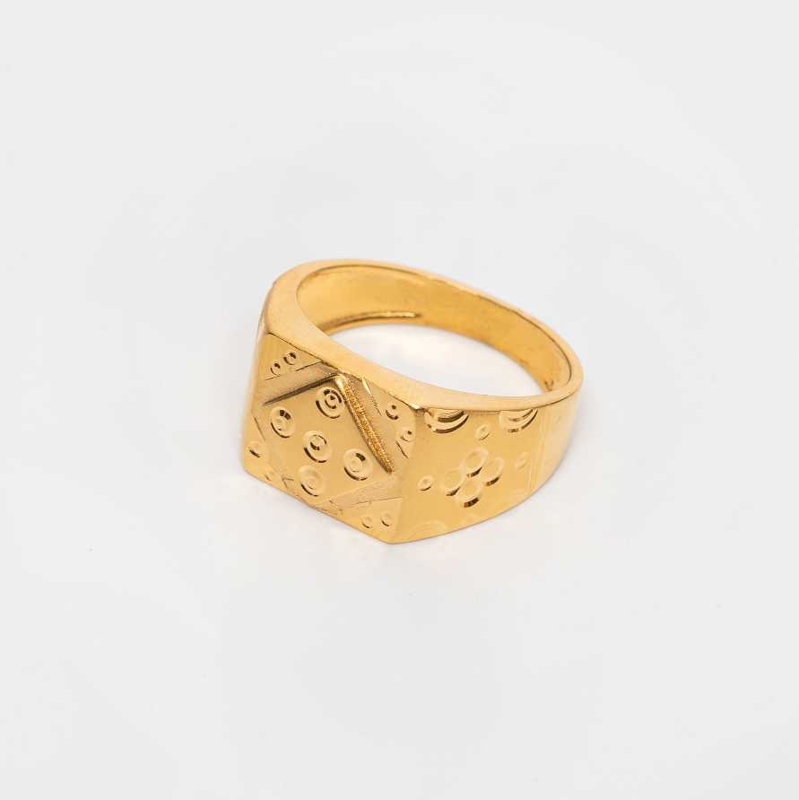 Golden Mark Ring - Image 2