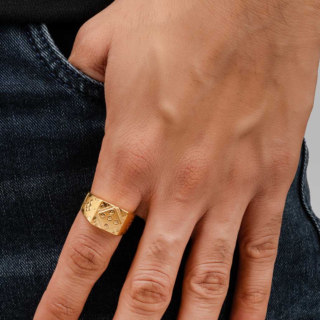 Golden Mark Ring - Image 3