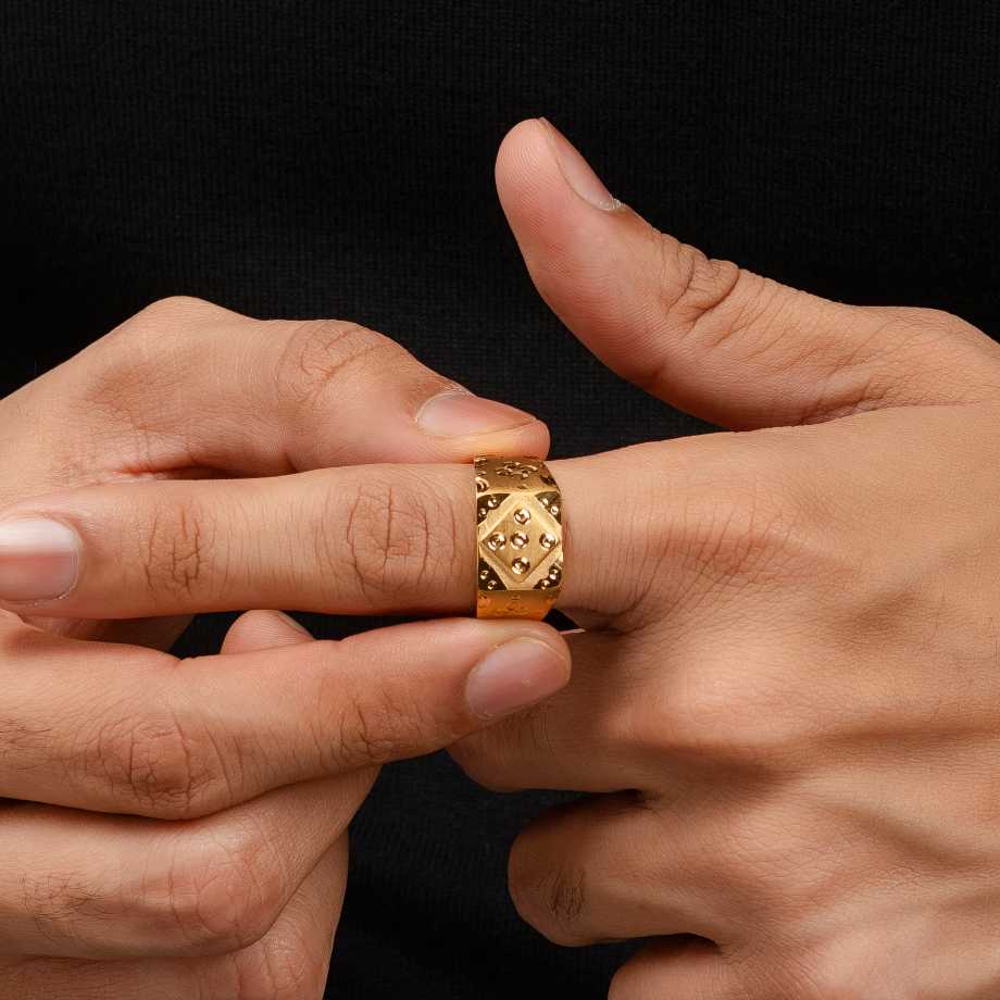 Golden Mark Ring - Image 4