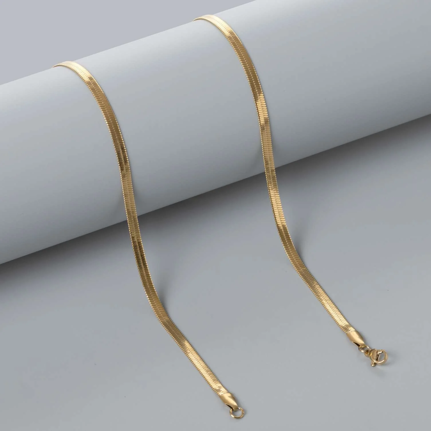 Golden Viper 18K Gold Plated Chain - Image 3