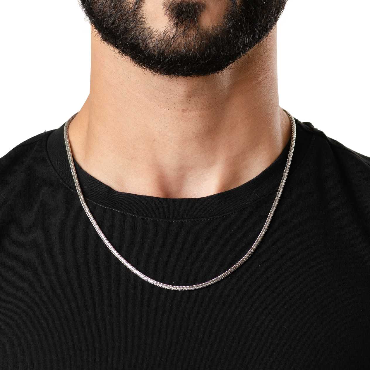 Mini Franco Silver Chain - Image 3