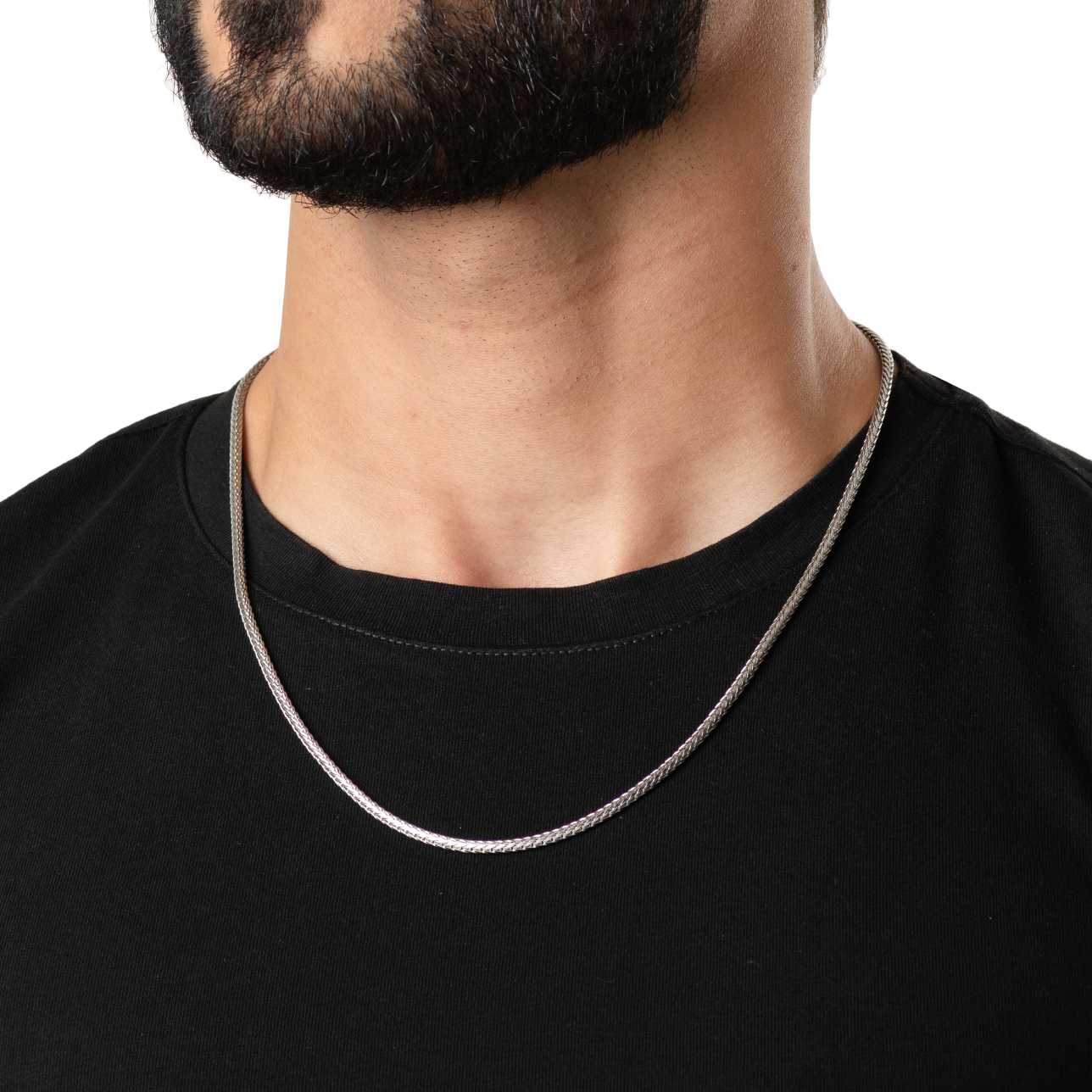 Mini Franco Silver Chain - Image 4