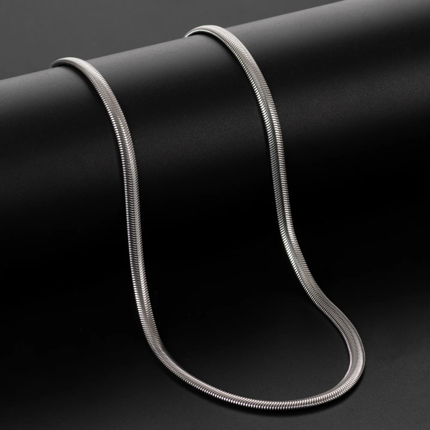 Bold Collar Silver Chain - Image 3