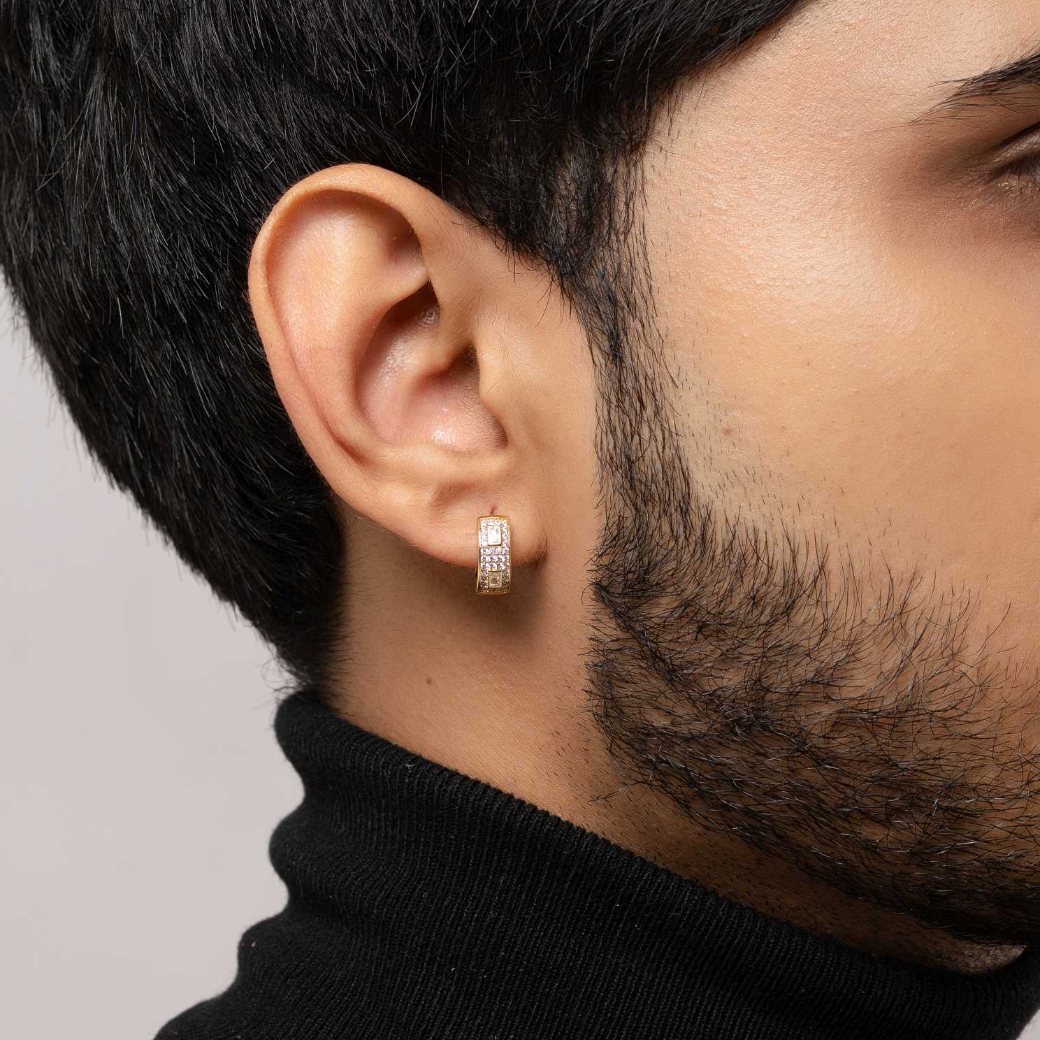 Diamond Row Earring - Image 3