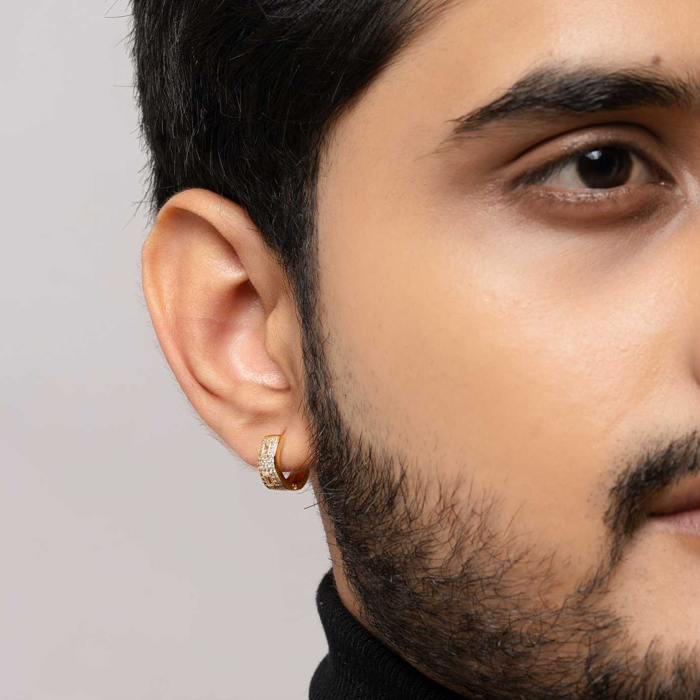 Diamond Row Earring - Image 4