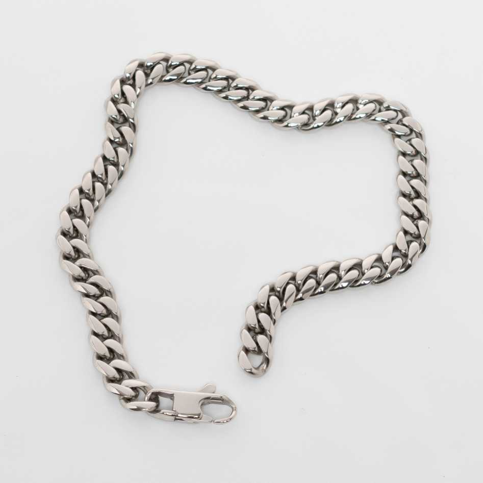 Noble Silver Link Bracelet - Image 2
