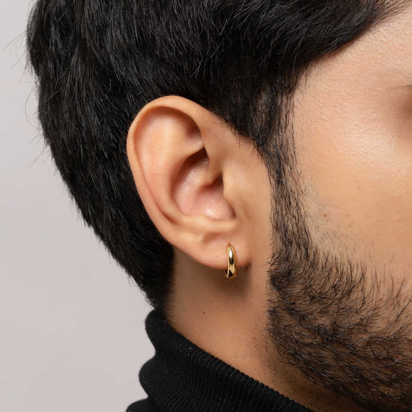 Plain Hoop Earring - Image 3