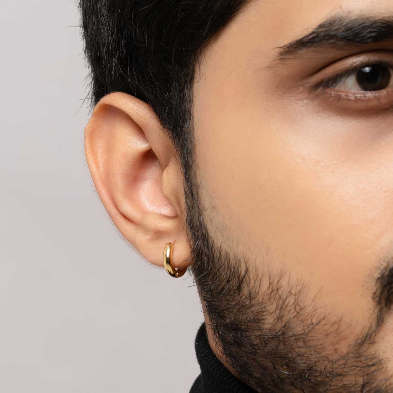 Plain Hoop Earring - Image 4