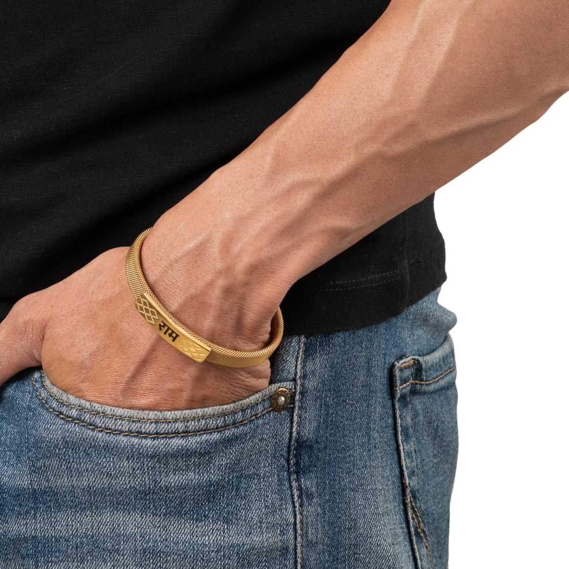 Ram Gold Cuff - Image 3