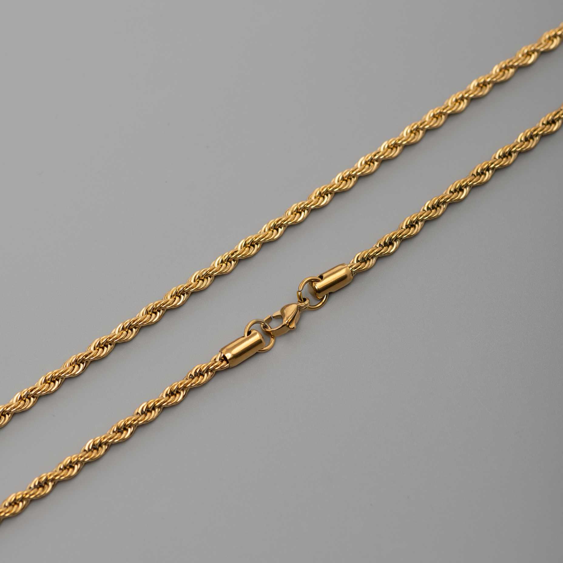Rope 18K Gold Plated Chain - Image 5