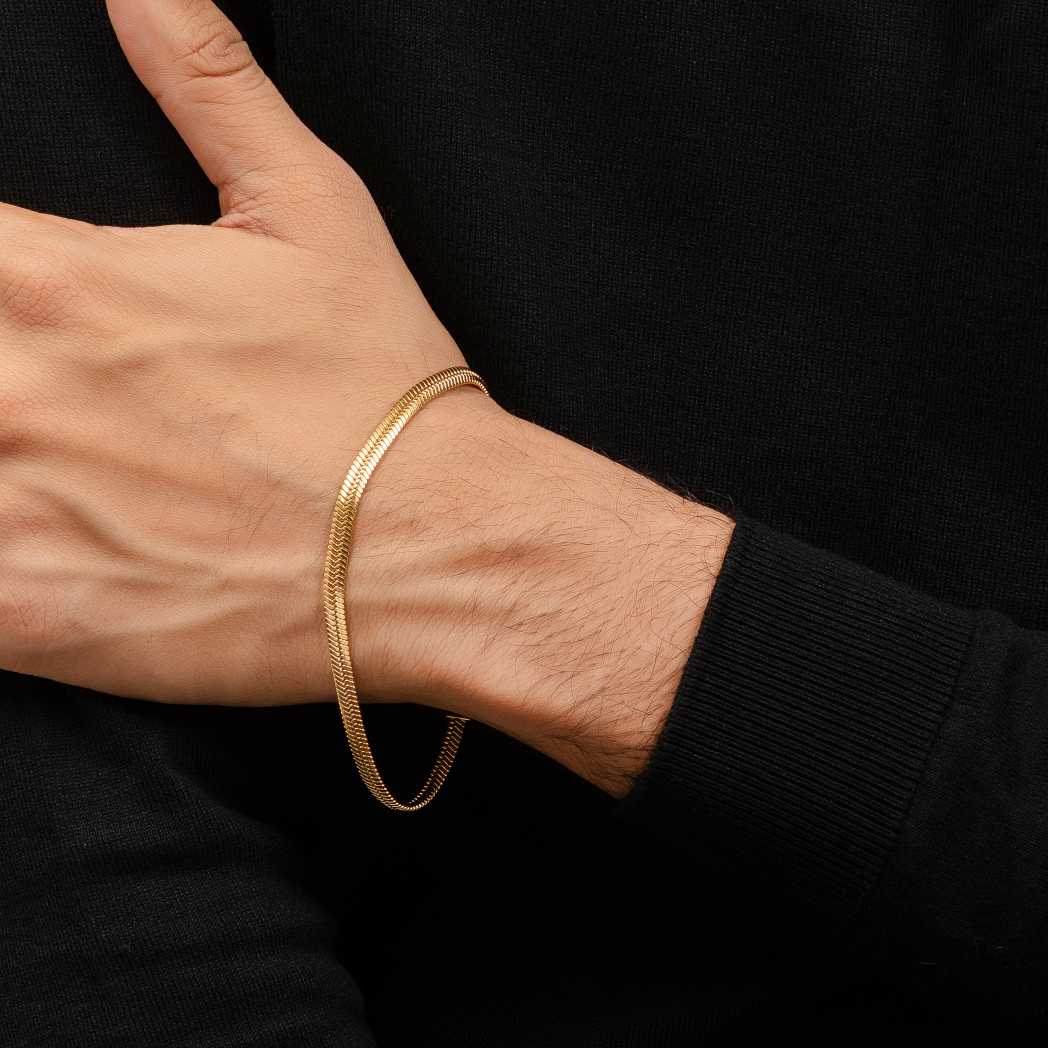 Royal Glide 18K Gold Plated Bracelet - Image 3