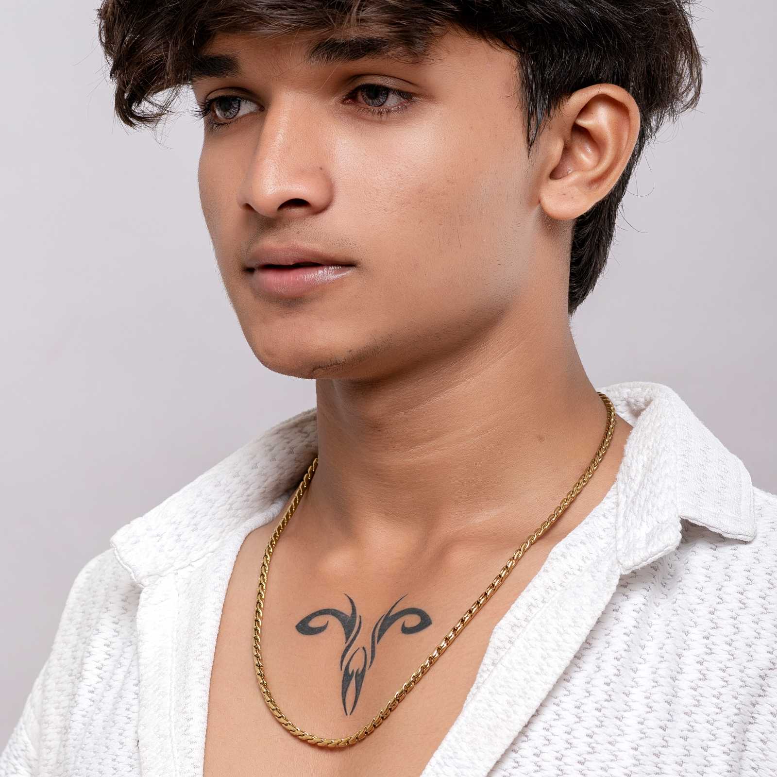 Royal Twist 18K Gold Plated Chain - Image 4
