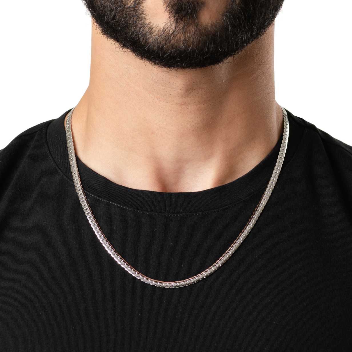 Slither Line Silver Chain - Image 3