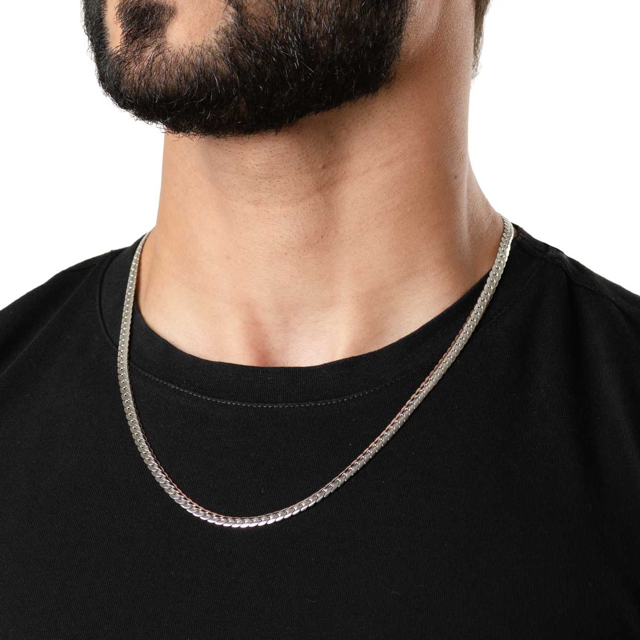 Slither Line Silver Chain - Image 4