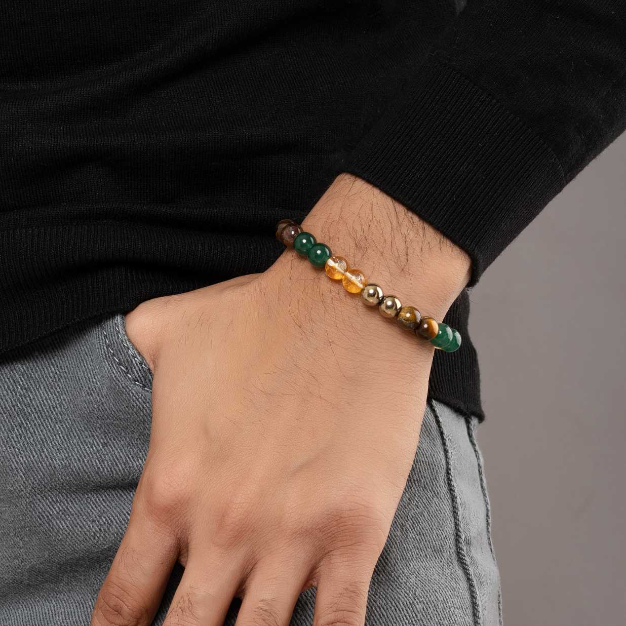 Trio Gem Bracelet - Image 4